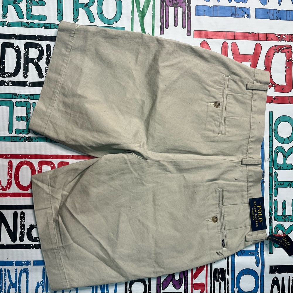 Polo Light Khaki Shorts Sz 33