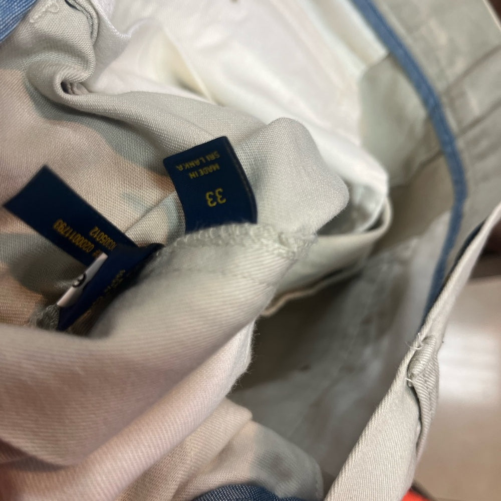 Polo Light Khaki Shorts Sz 33