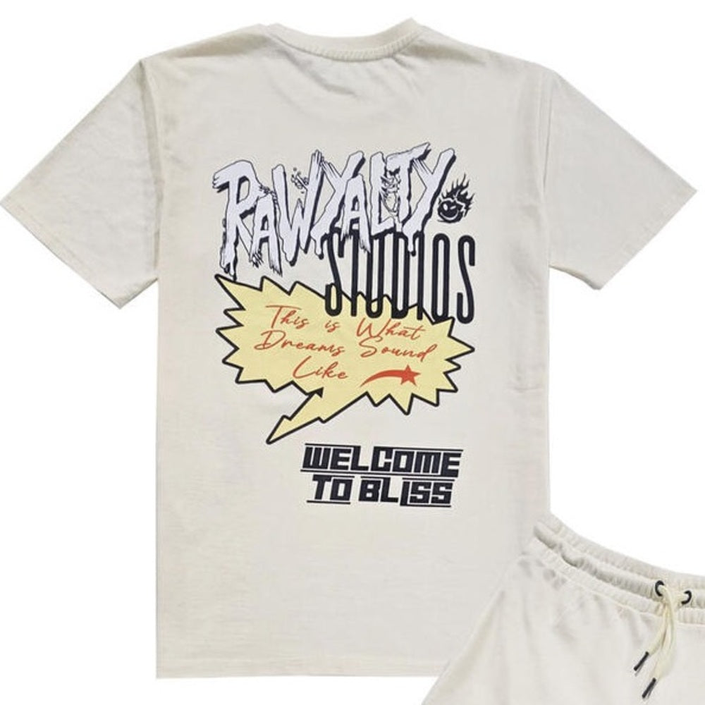 Rawyalty graphic t shirts red Sz various