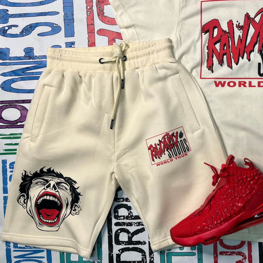 Rawyalty graphic shorts Sz various
Shirt sold separately!