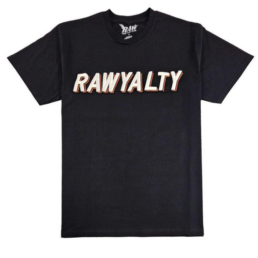 Rawyalty logo tee sz various black