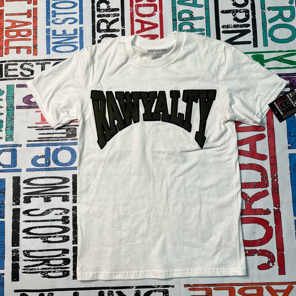 Rawyalty logo graphic tee Sz various