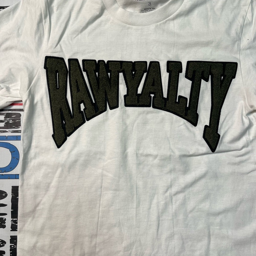 Rawyalty logo graphic tee Sz various