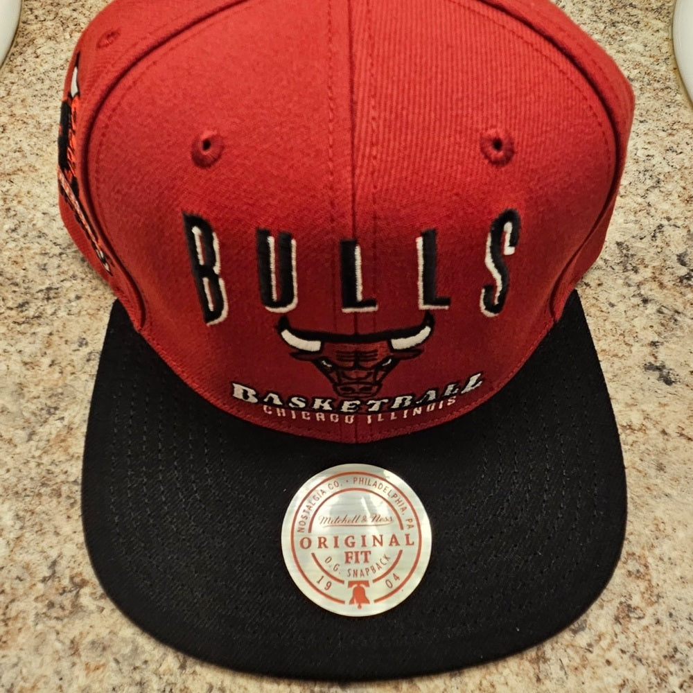 Mitchell & Ness NBA Chicago Bulls Rise & Shine Snapback Hat, Cap, New