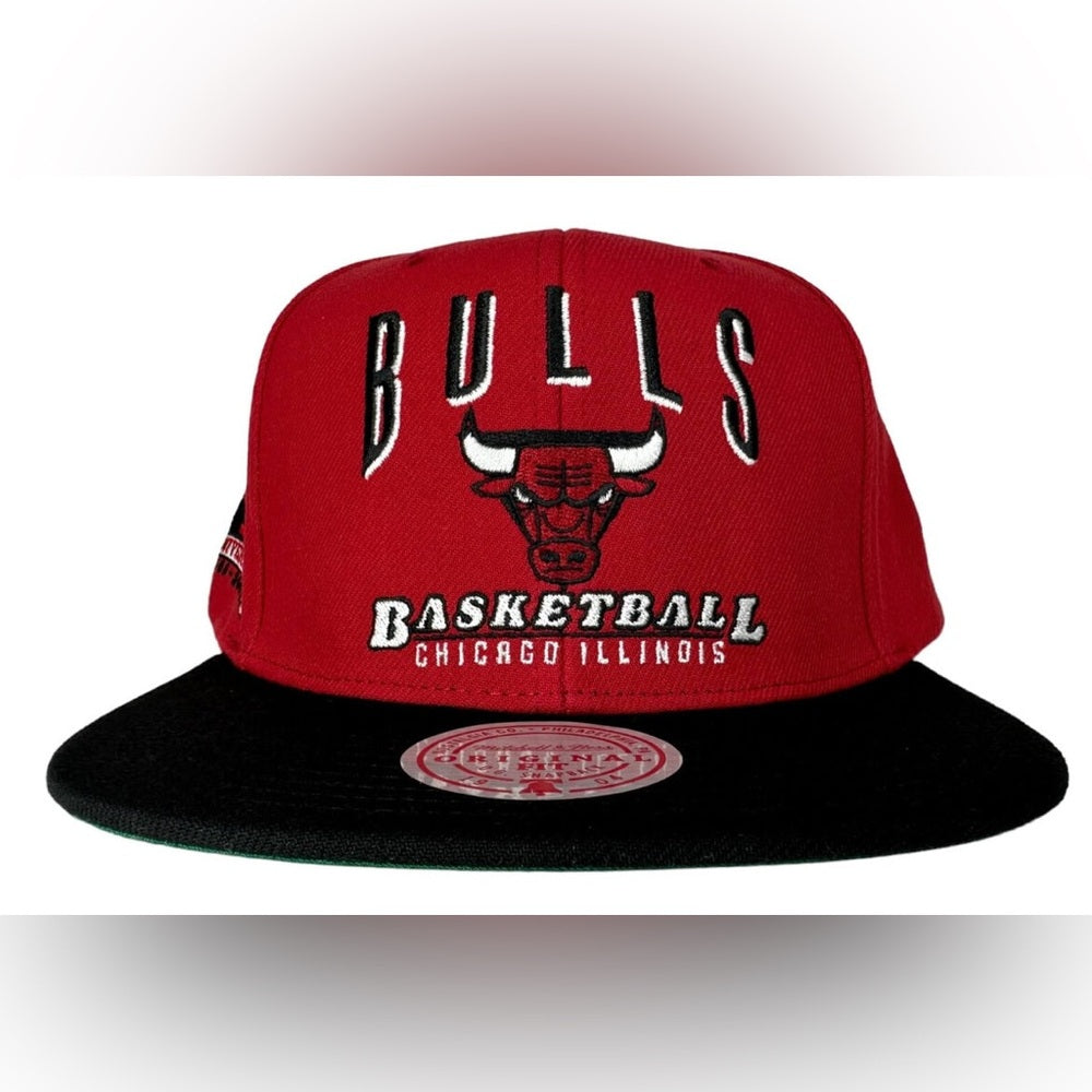 Mitchell & Ness NBA Chicago Bulls Rise & Shine Snapback Hat, Cap, New