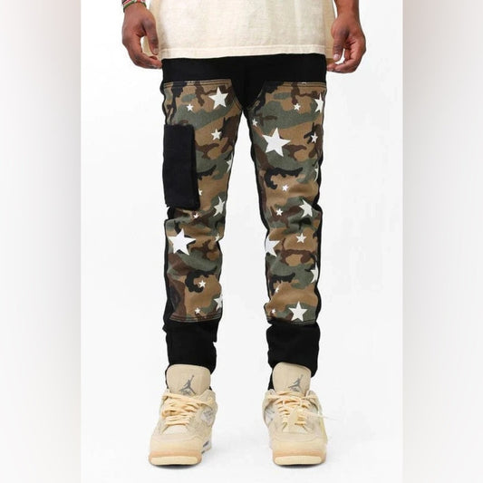 Unveiling The Trend: Men's Camouflage Long Pants Take SZ VARIOUS