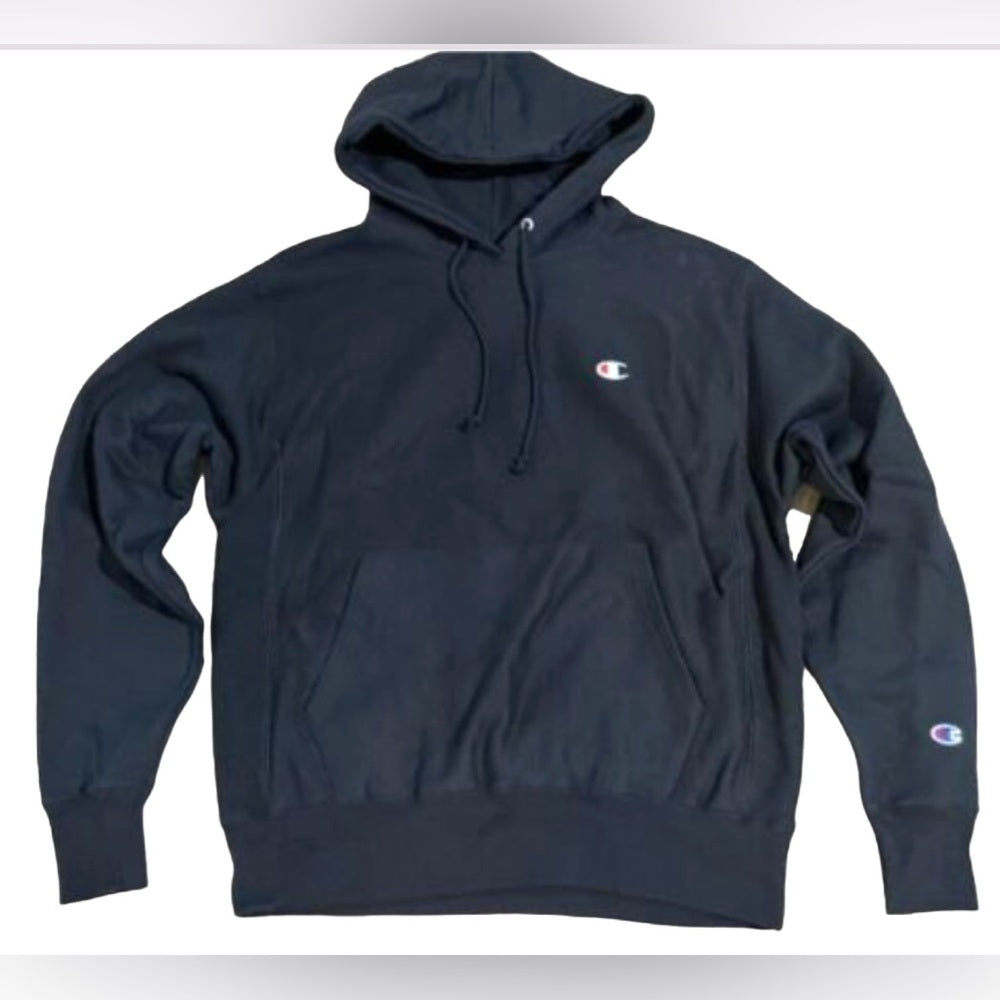 NEW CHAMPION REVERSE blue BOYFRIEND HOODIE HOODED SWEATSHIRT SZ 
 sz 2xl