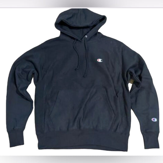 NEW CHAMPION REVERSE blue BOYFRIEND HOODIE HOODED SWEATSHIRT SZ 
 sz 2xl