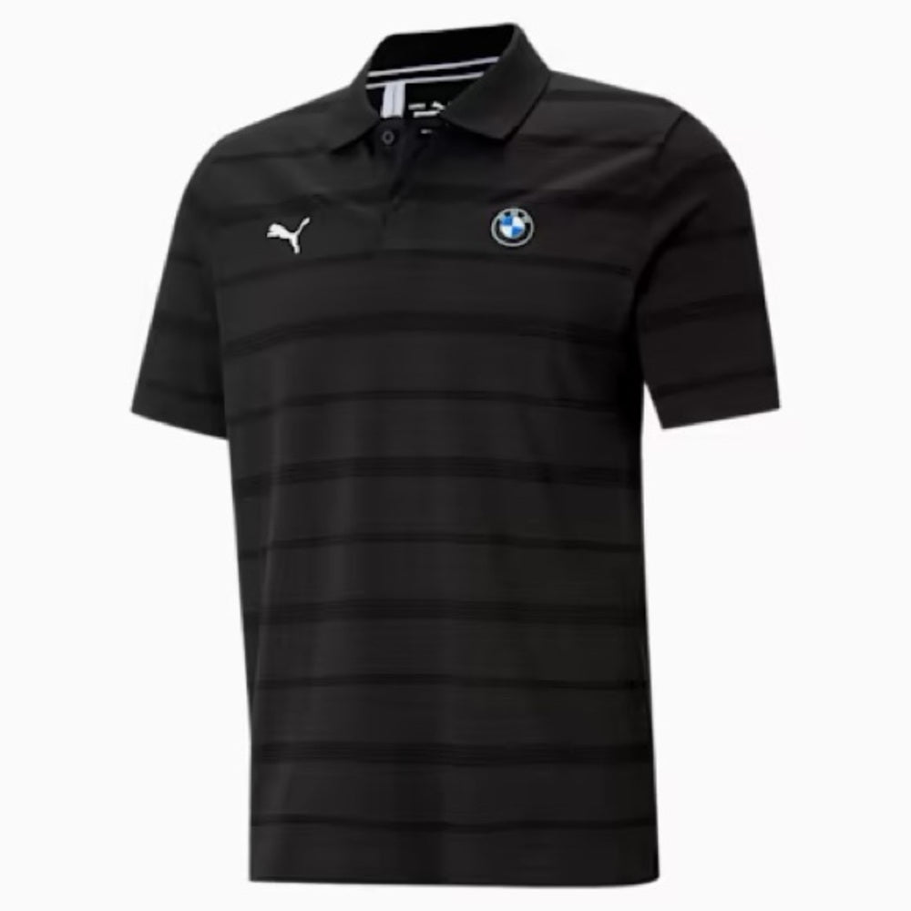 BMW polo shirt black sz medium