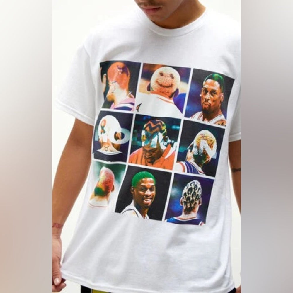 Sz Various Dennis Rodman graphic tee