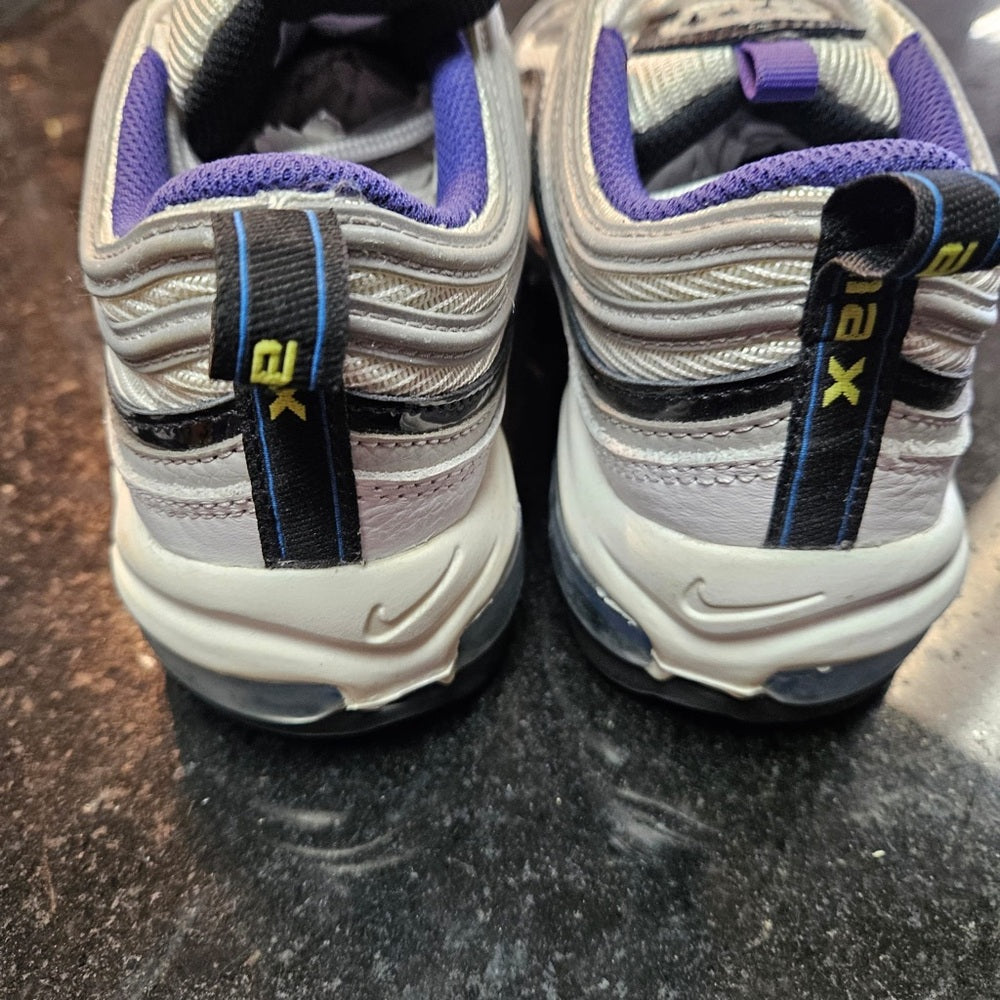 Nike Air Max 97 Kaomoji Airmoji Size 6.5 Court Purple White New DD9598 100