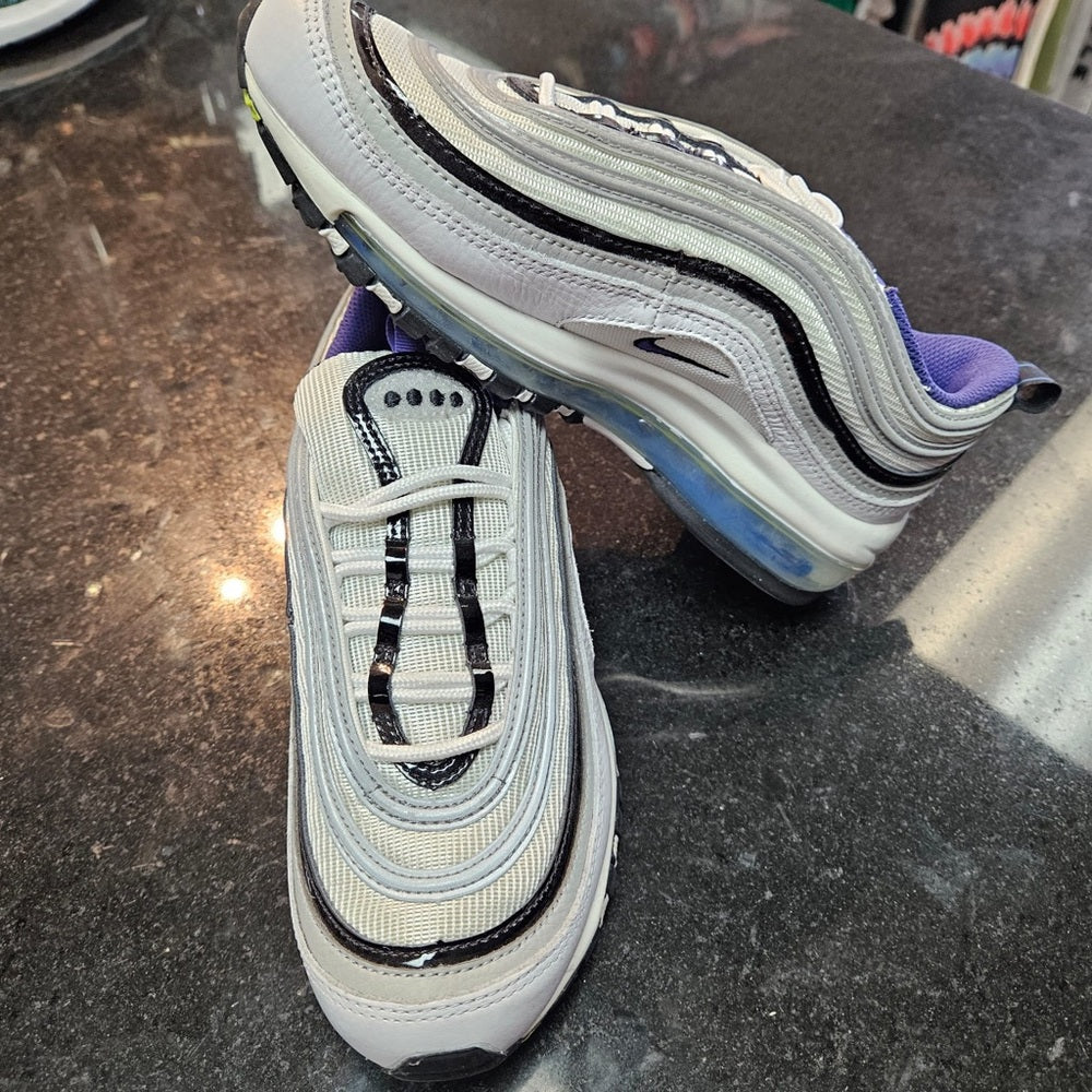 Nike Air Max 97 Kaomoji Airmoji Size 6.5 Court Purple White New DD9598 100