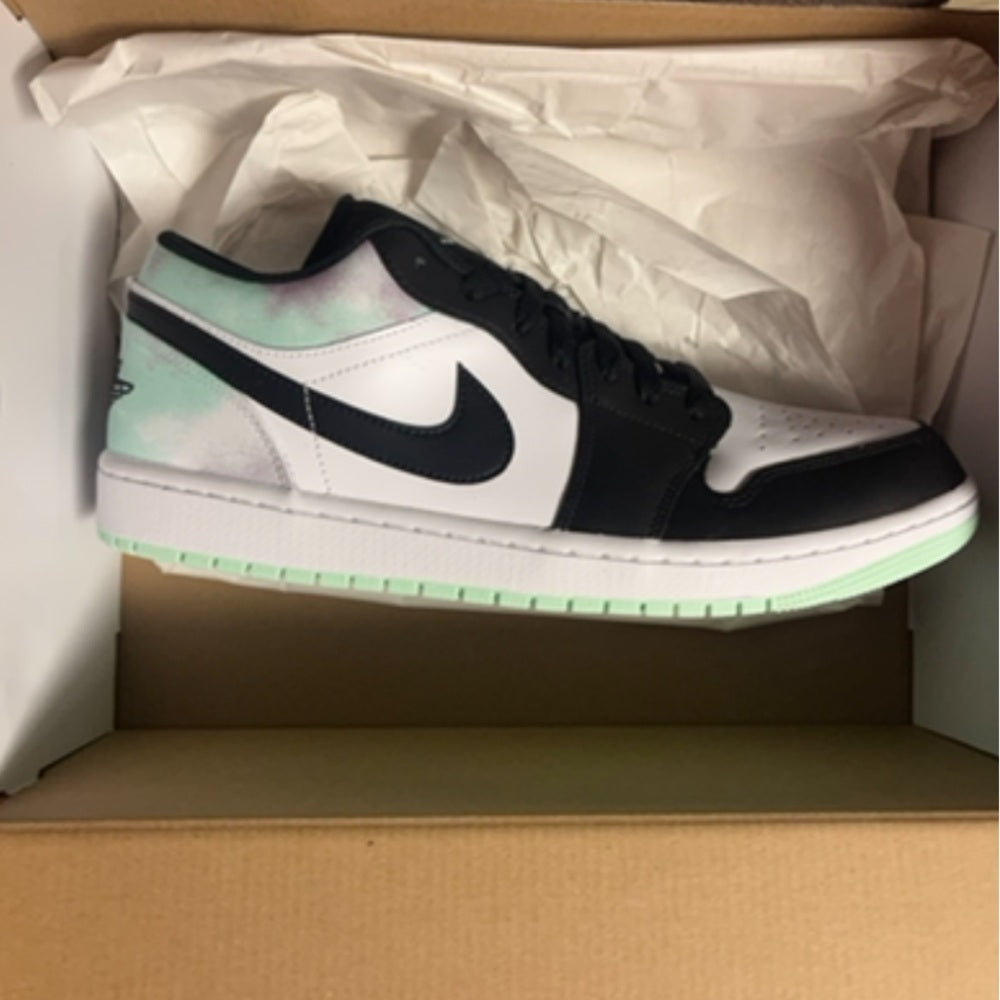 Nike Air Jordan 1 Low Mint Foam Tie-Dye Mens & GS DM1199-100 New sz 11.5