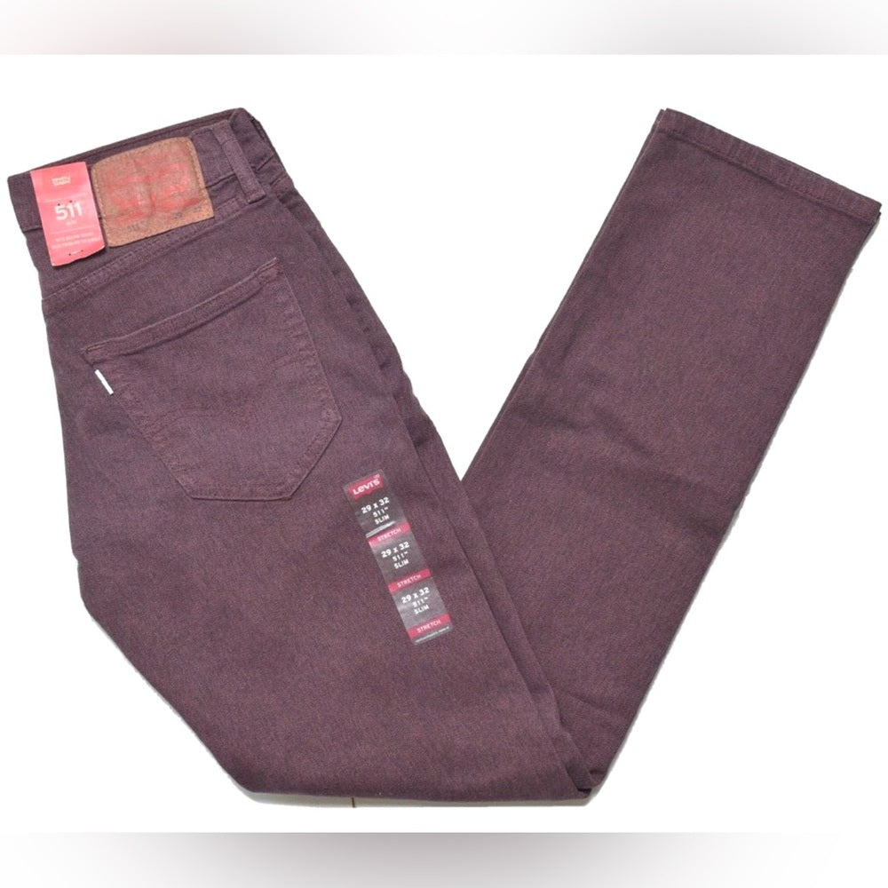 Levi’s Sz various warm jeans burgundy