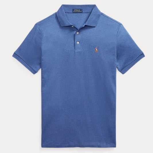 Sz Various Polo golf dress shirt blue