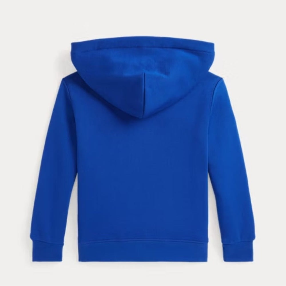 Polo Bear Fleece Hoodie blue kids Sz various