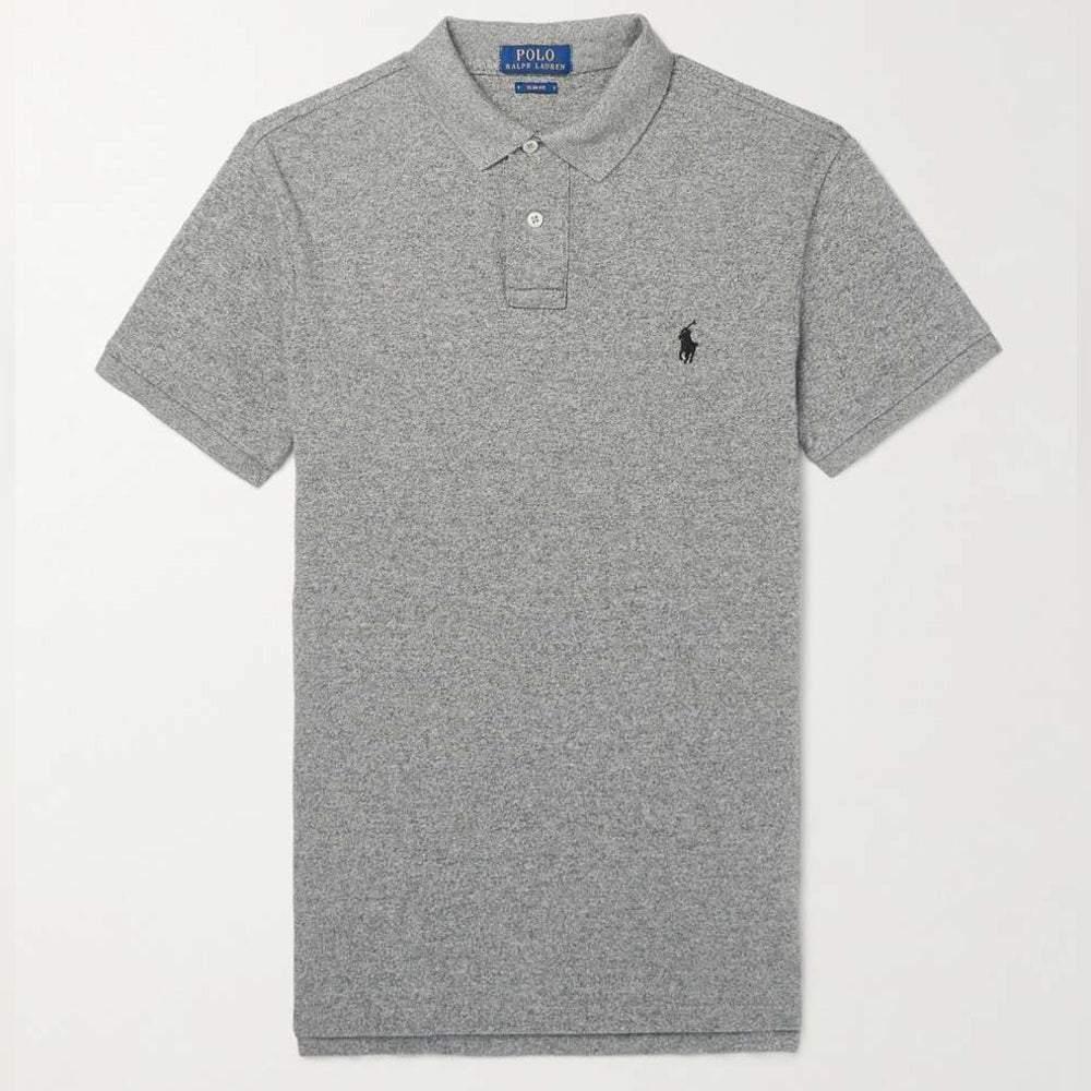 Gray polo golf shirt sz Various
