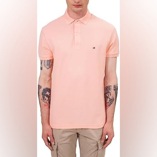 Sz Xl pink polo Tommy Hilfiger casual shirt
