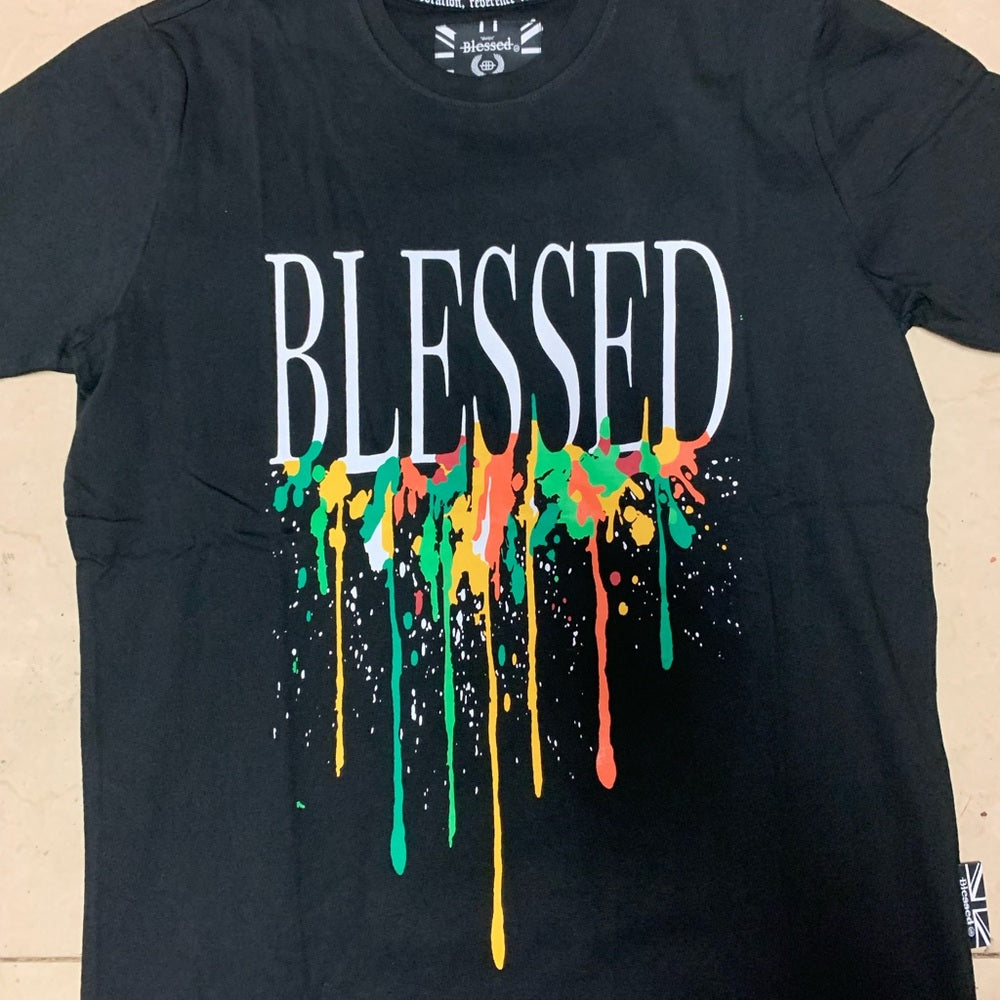 Blessed t shirt Sz medium black