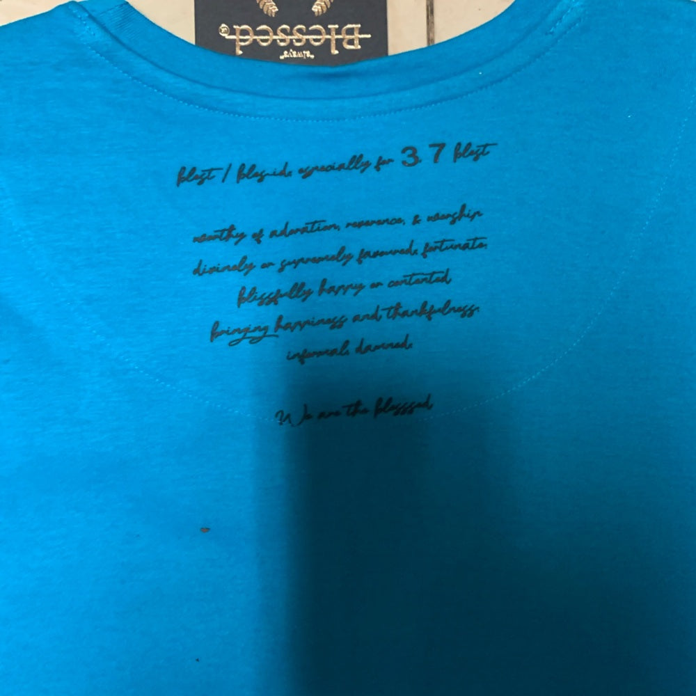 Blessed graphic tee Sz medium