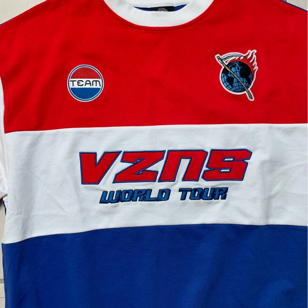 Visions long sleeve Sz large multi colored