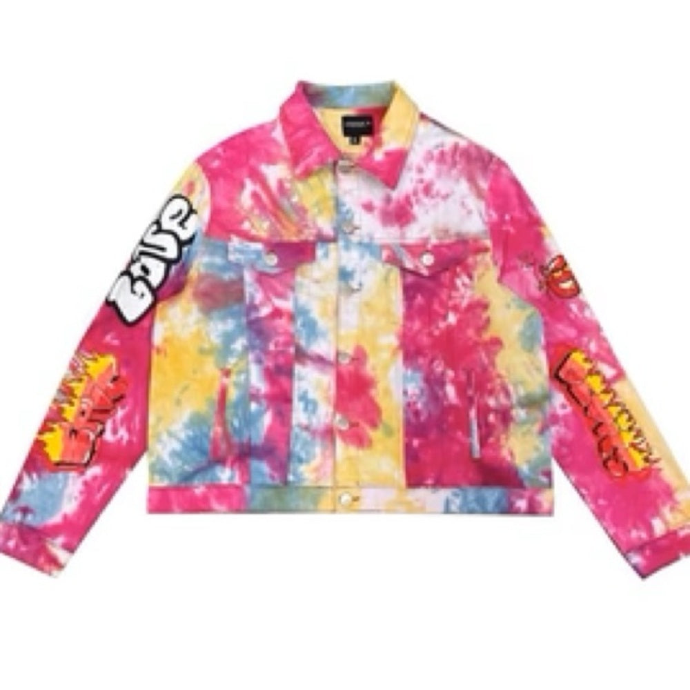 Sz various tye dye jacket cooper 9
