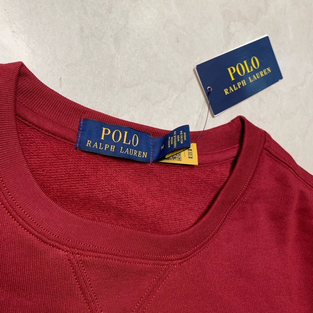 Polo by Ralph Lauren Men's Burgundy Sweater