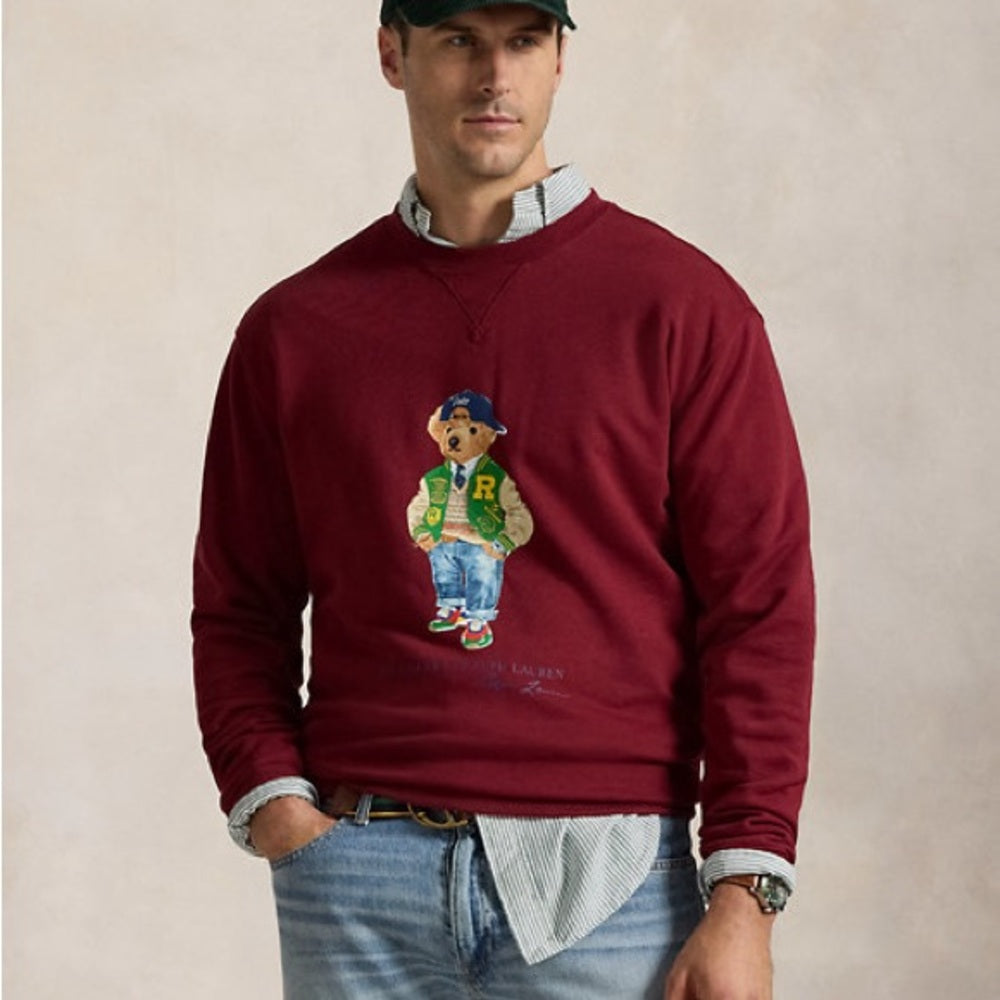 Polo by Ralph Lauren Men's Burgundy Sweater