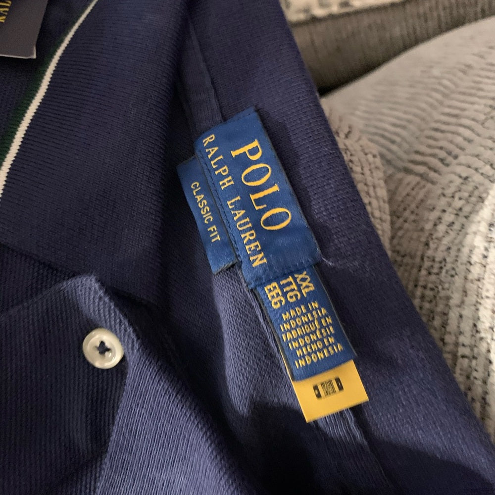 Classic Fit Polo Bear Mesh Polo Shirt