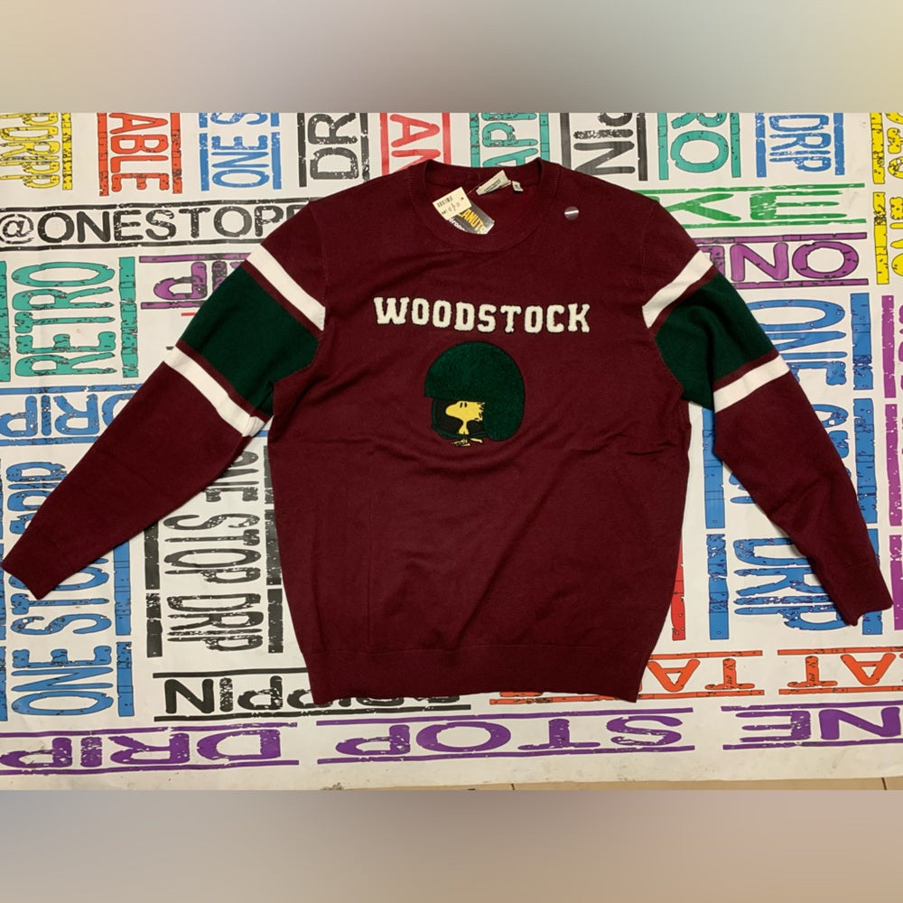 Woodstock Maroon Sweater Sz various  unisex