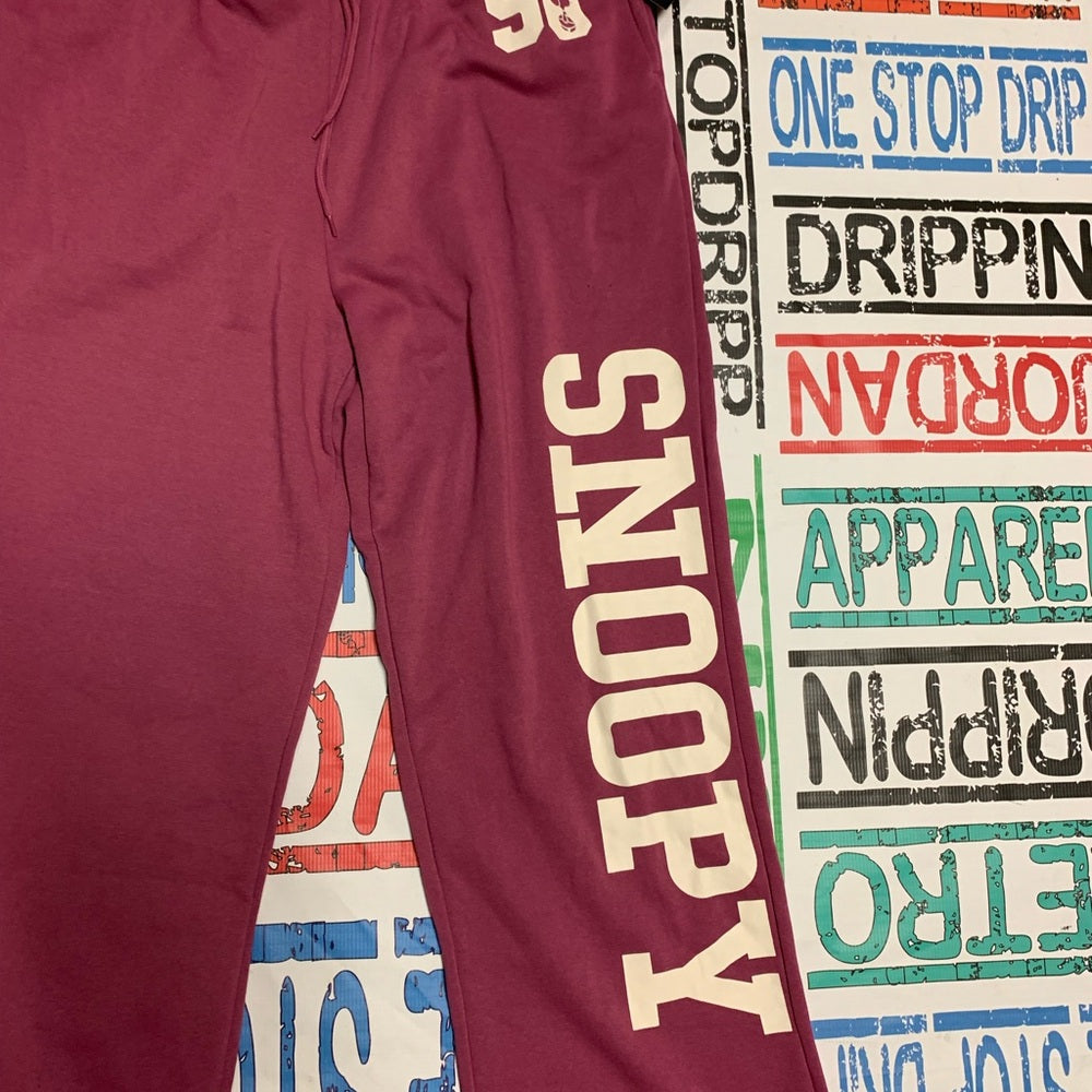 Peanuts® | Aéropostale Snoopy 50 Straight Leg Sweatpants