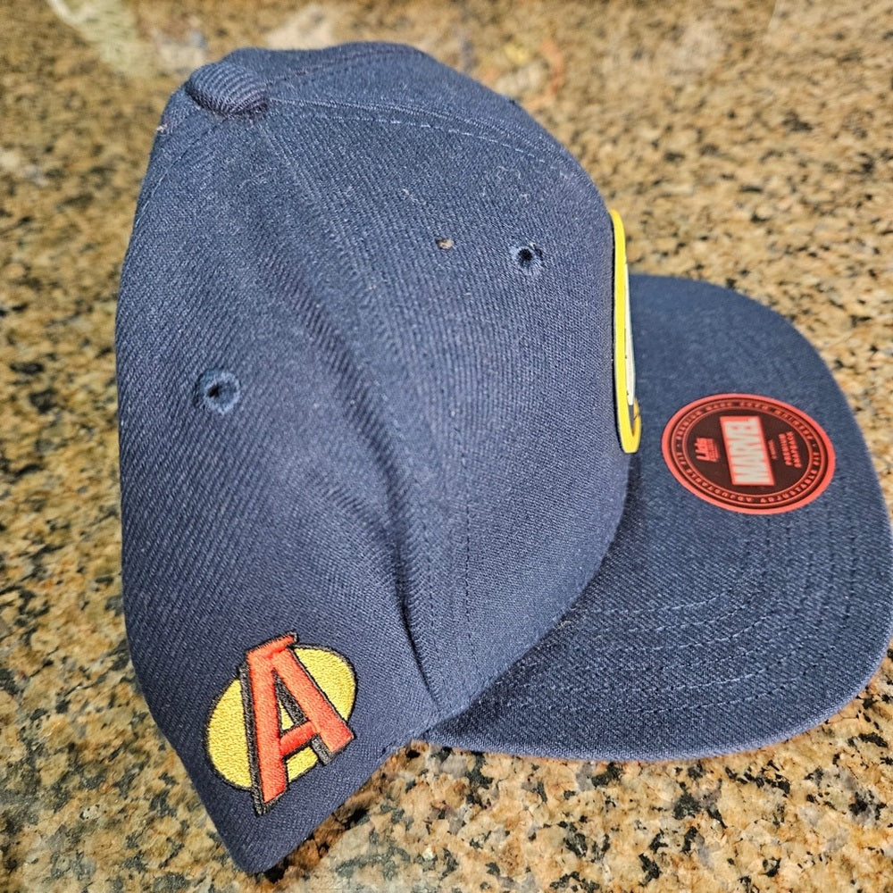 Marvel Thor Hammer Navy Snapback Hat