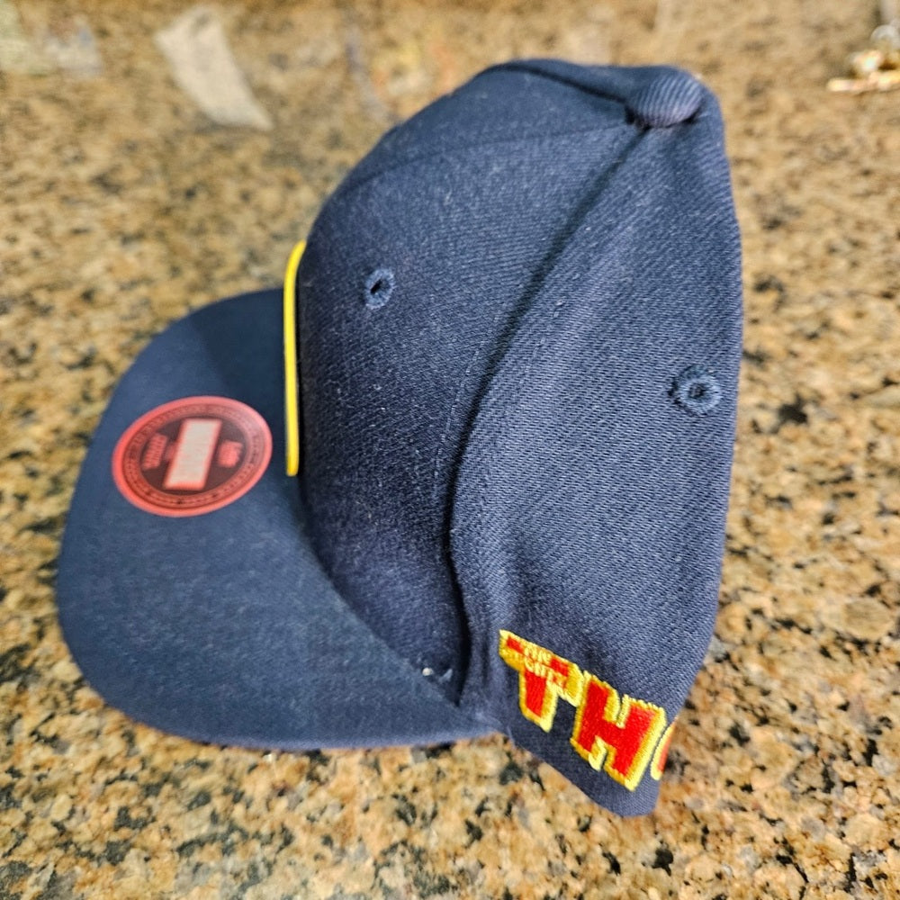 Marvel Thor Hammer Navy Snapback Hat