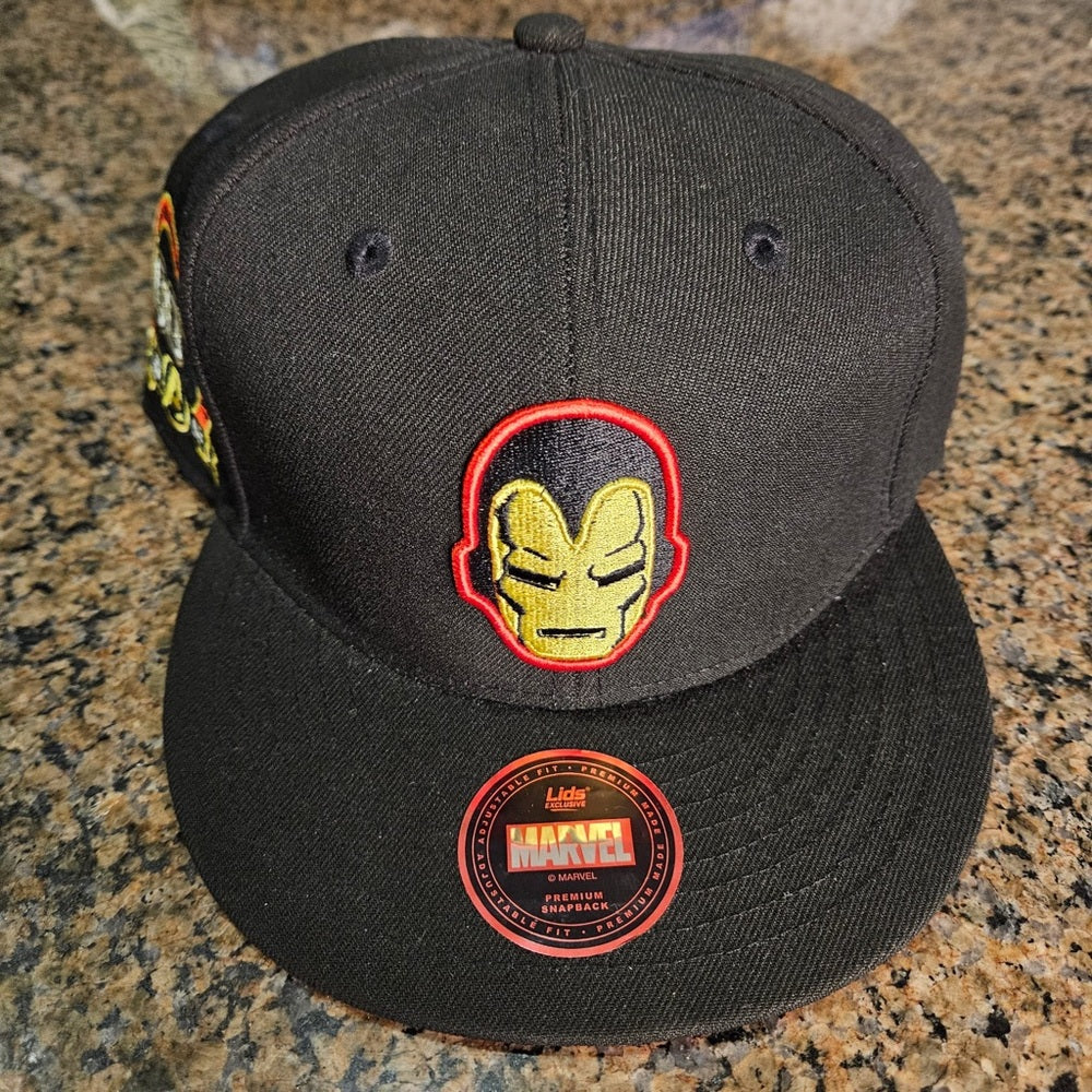 Marvel Iron Man Black Cap youth