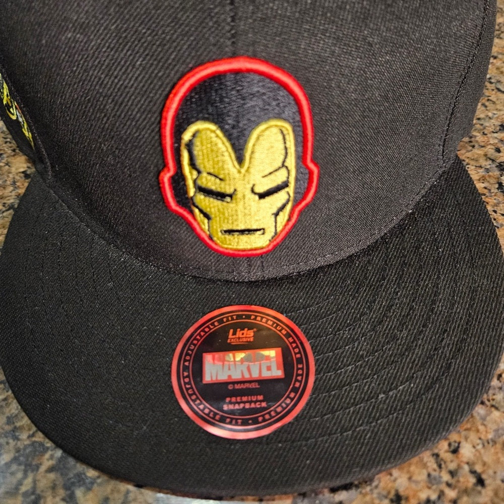 Marvel Iron Man Black Cap youth