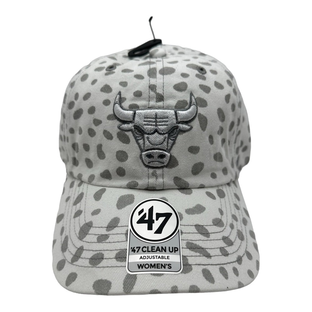 47 Brand Women's Adjustable Cap - Grey Chicago bulls