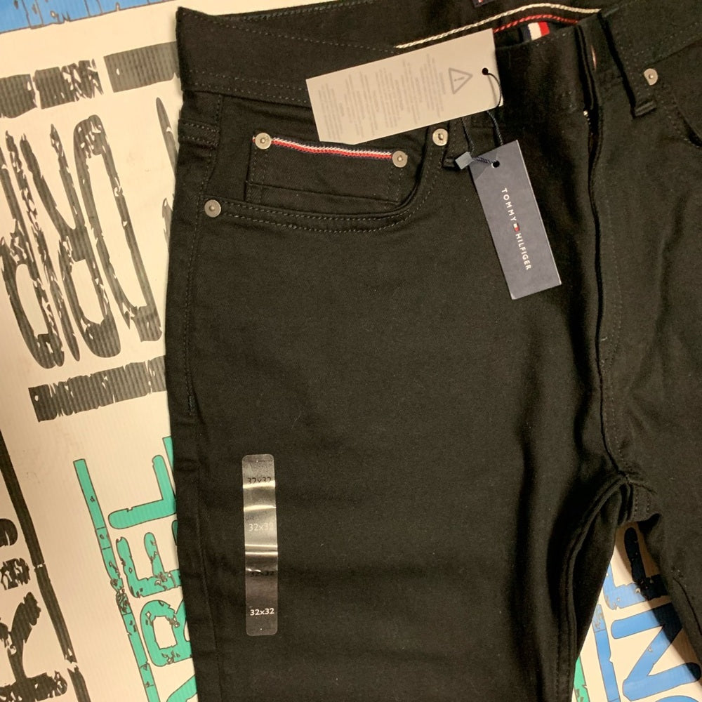 Tommy Hilfiger Men's Black Jeans
