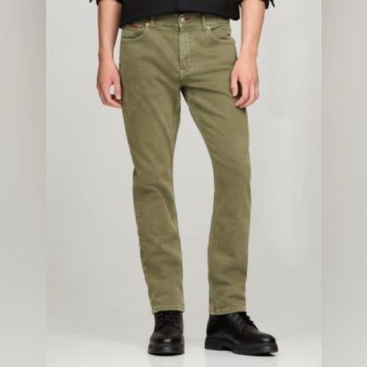 Tommy Hilfiger flex straight Olive Green Jeans Sz various