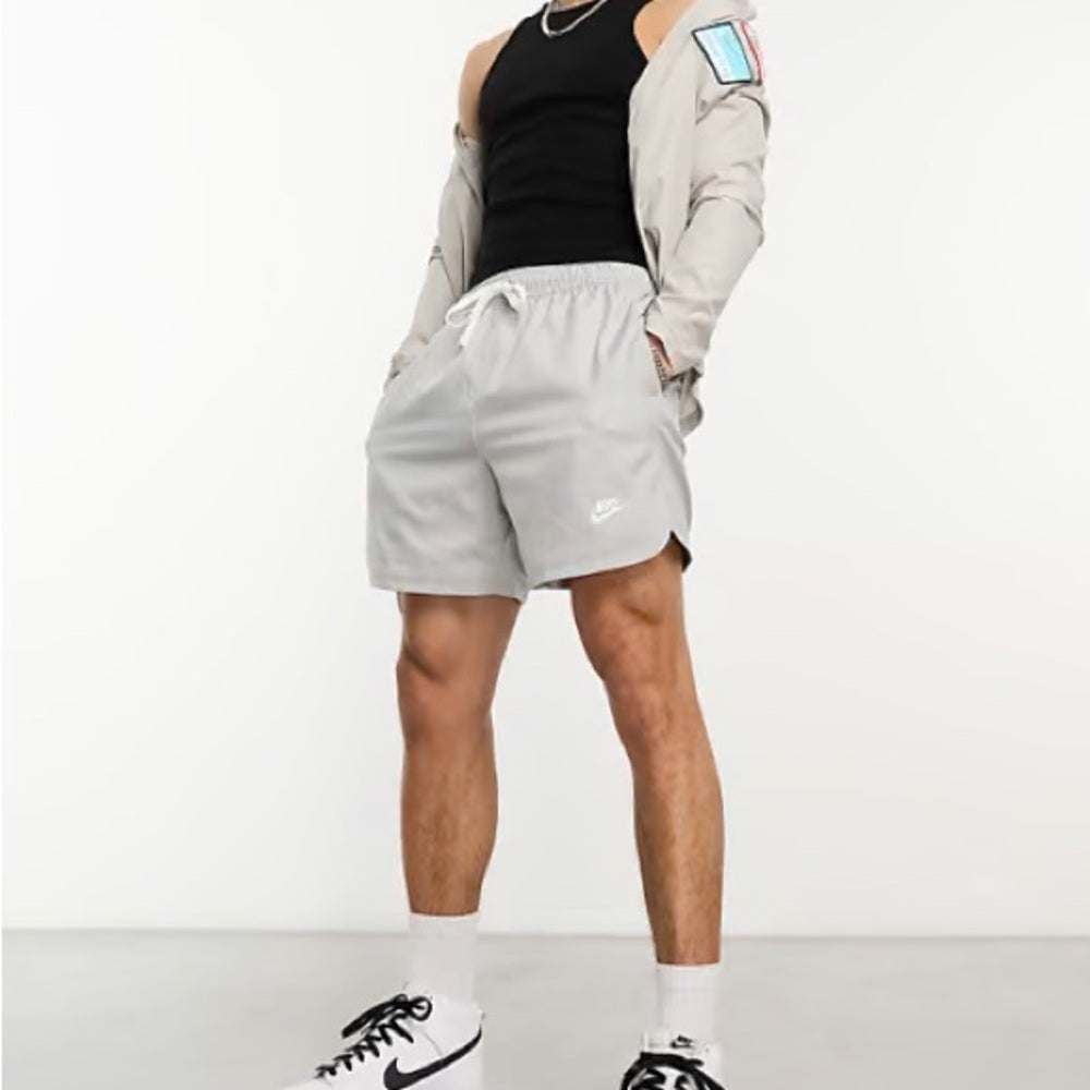 Nike Silver Athletic Shorts Sz various