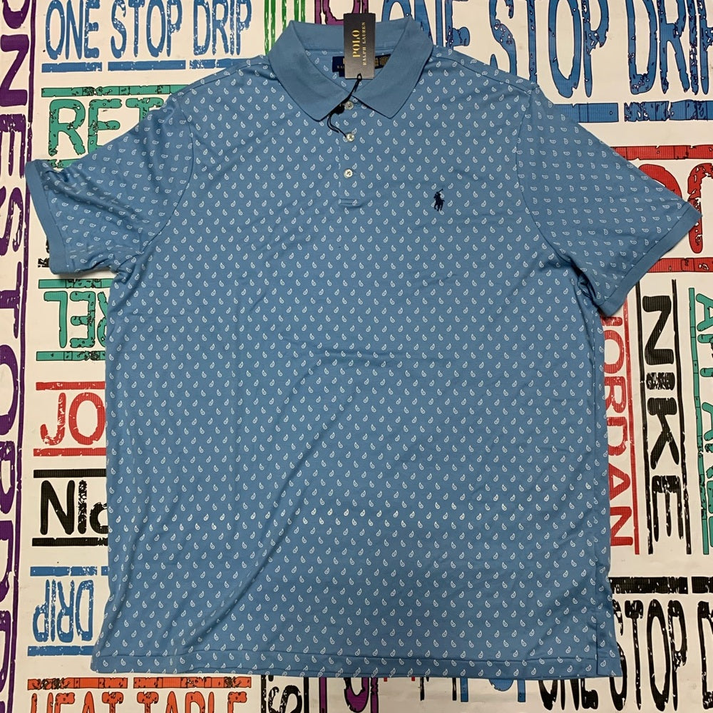 Polo by Ralph Lauren Men's Blue Polo Shirt