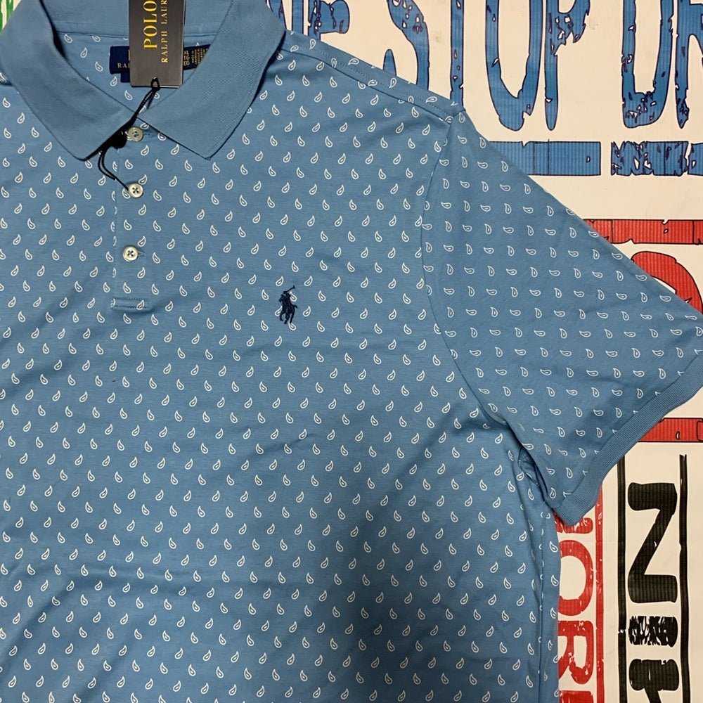 Polo by Ralph Lauren Men's Blue Polo Shirt