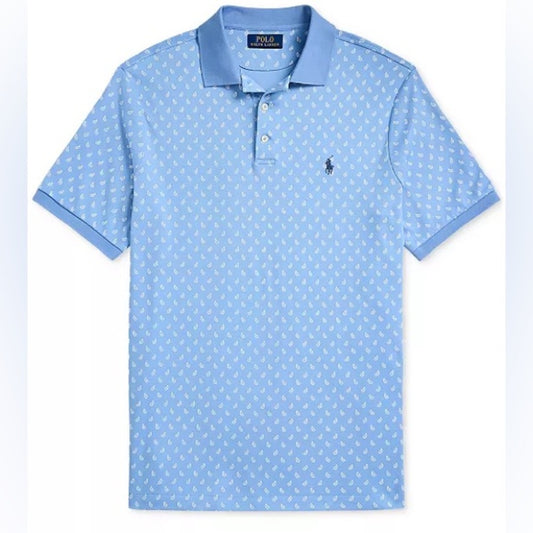 Polo by Ralph Lauren Men's Blue Polo Shirt