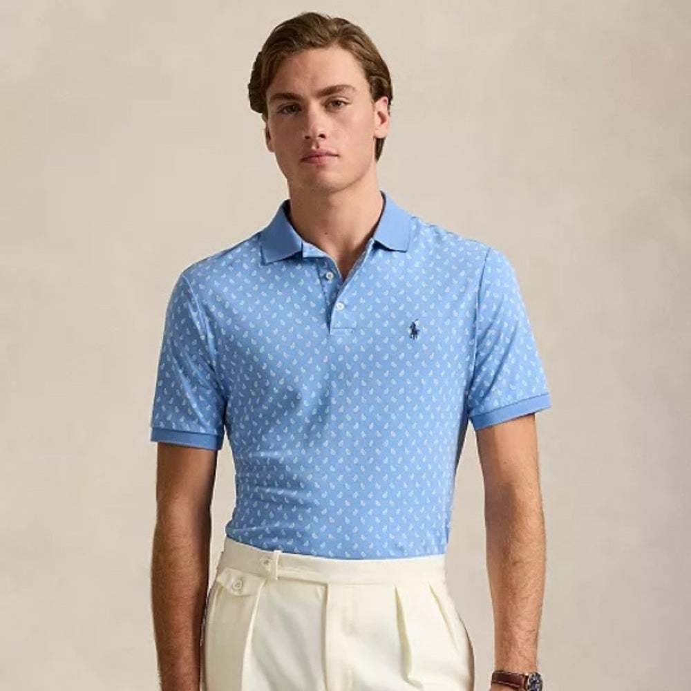 Polo by Ralph Lauren Men's Blue Polo Shirt