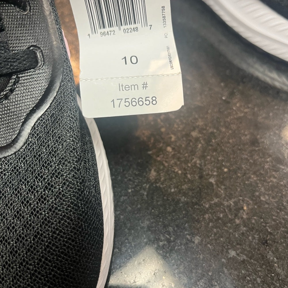 adidas Women's X_PLR Path Sneaker (Black/White/Black) Size 10