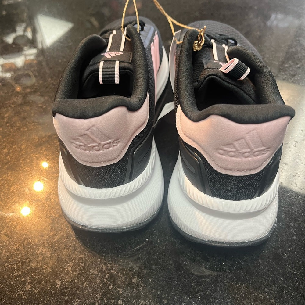 adidas Women's X_PLR Path Sneaker (Black/White/Black) Size 10