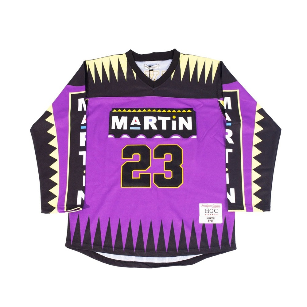 MARTIN TRIBAL YOUTH HOCKEY JERSEY PURPLE
 Sz Xs