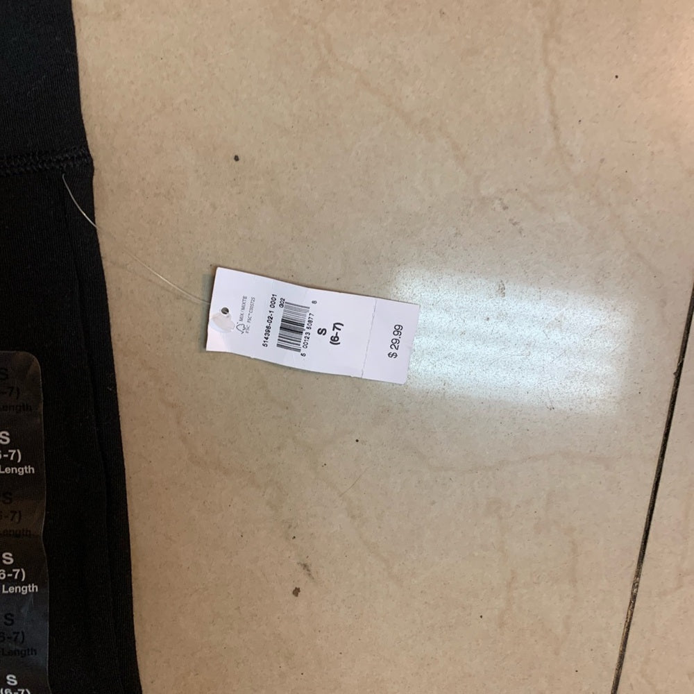 Kids stretch legging Sz small black