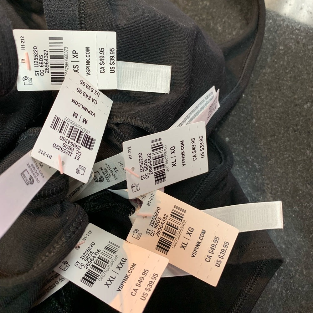 Chic Black Rhinestone ALL-DAY COTTON TANK TOP Pink