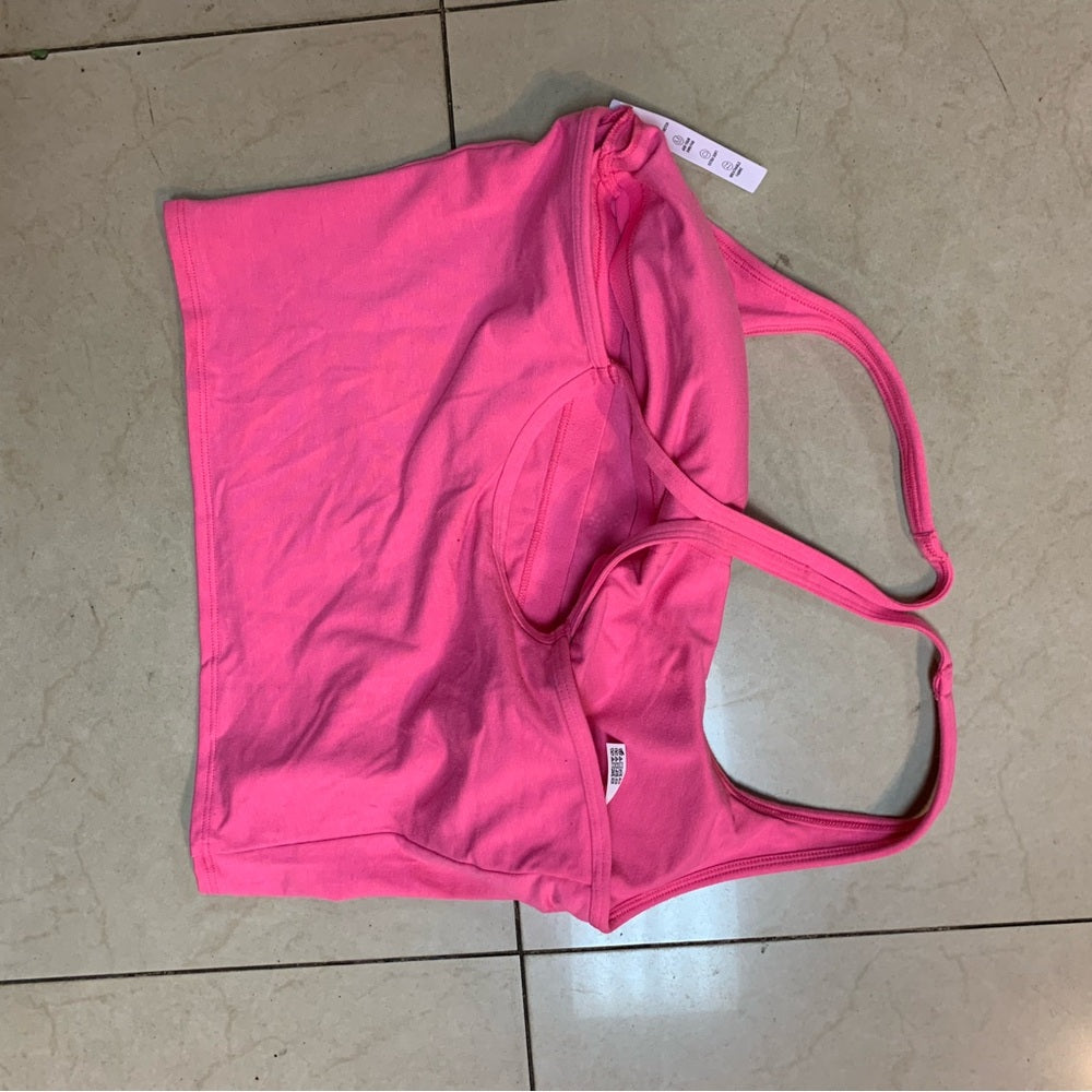 Pink Tank Top Sz various