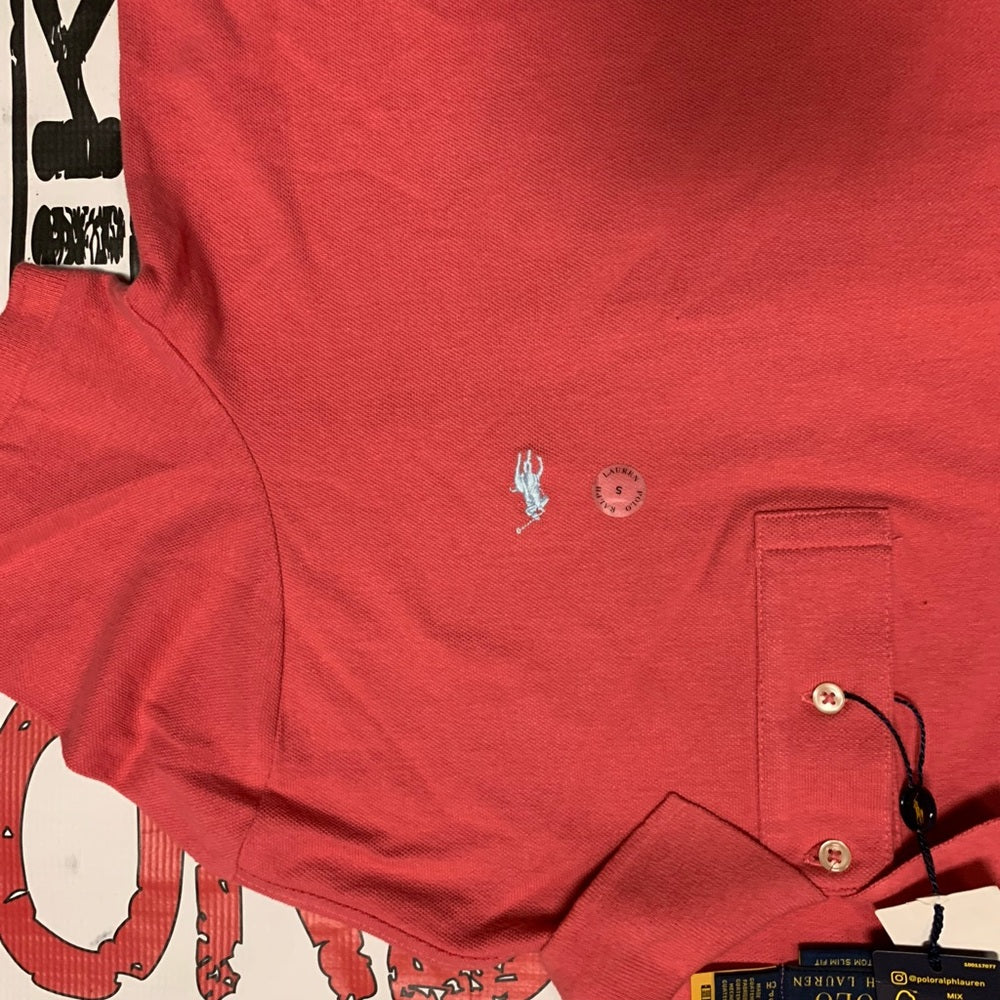 Polo by Ralph Lauren Men's Red Polo Shirt